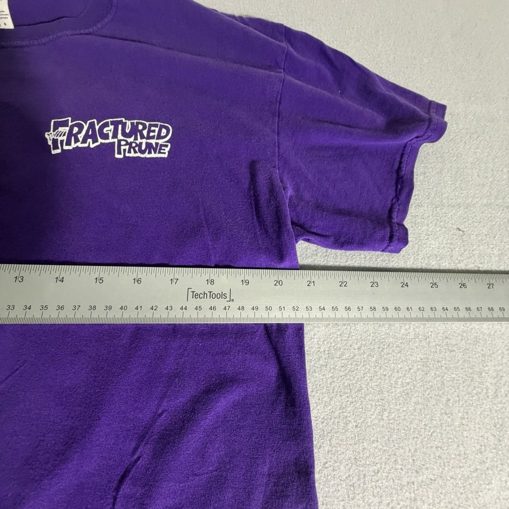 Fractured Prune Donut Shoppe T Shirt Mens Large Purple Ocean City Md Skater Tee View 5